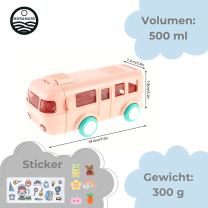 AquaBussino - Trinkflasche für Kinder