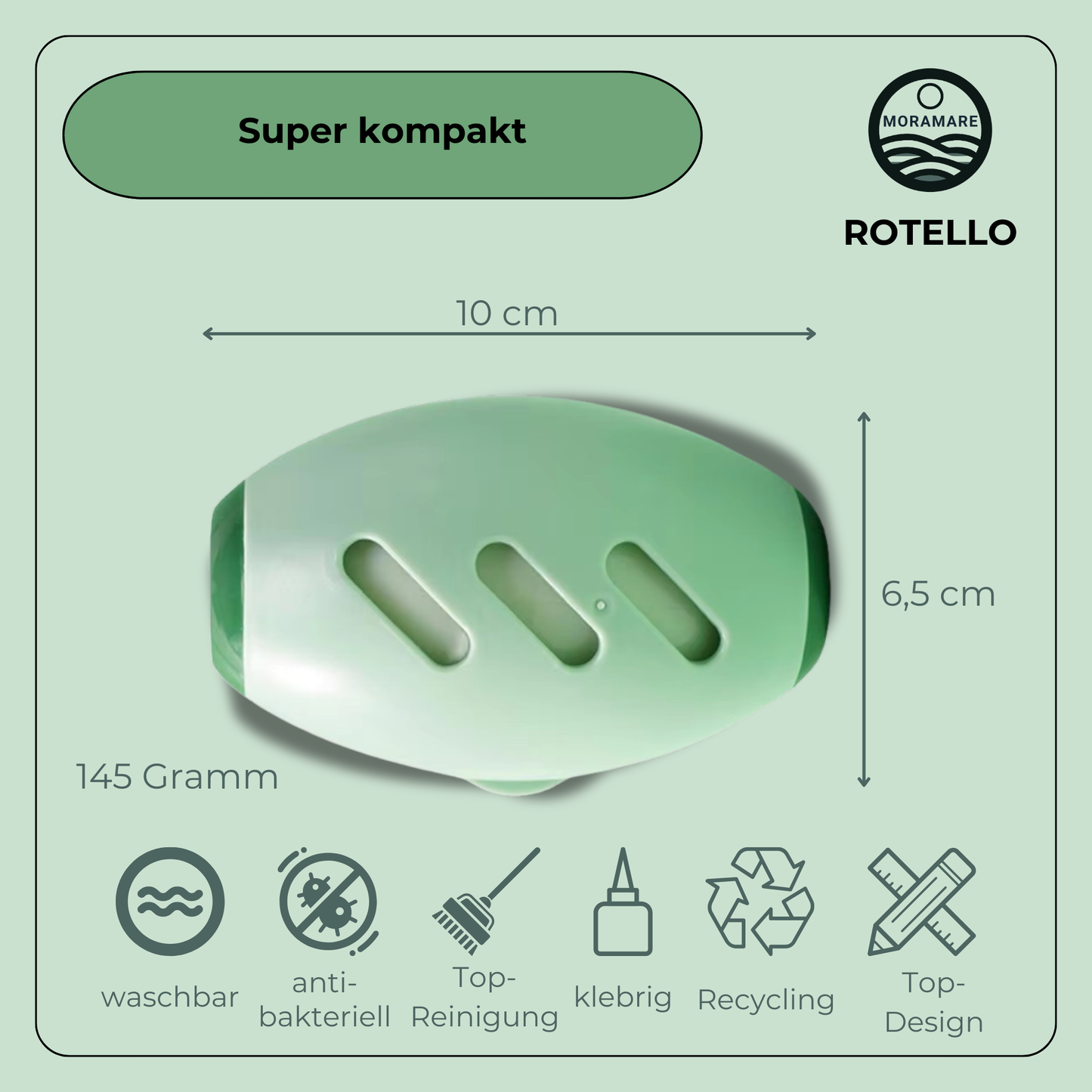ROTELLO - Wiederverwendbarer Fusselroller