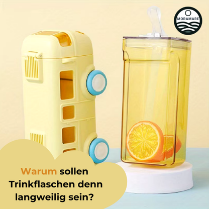 AquaBussino - Trinkflasche für Kinder