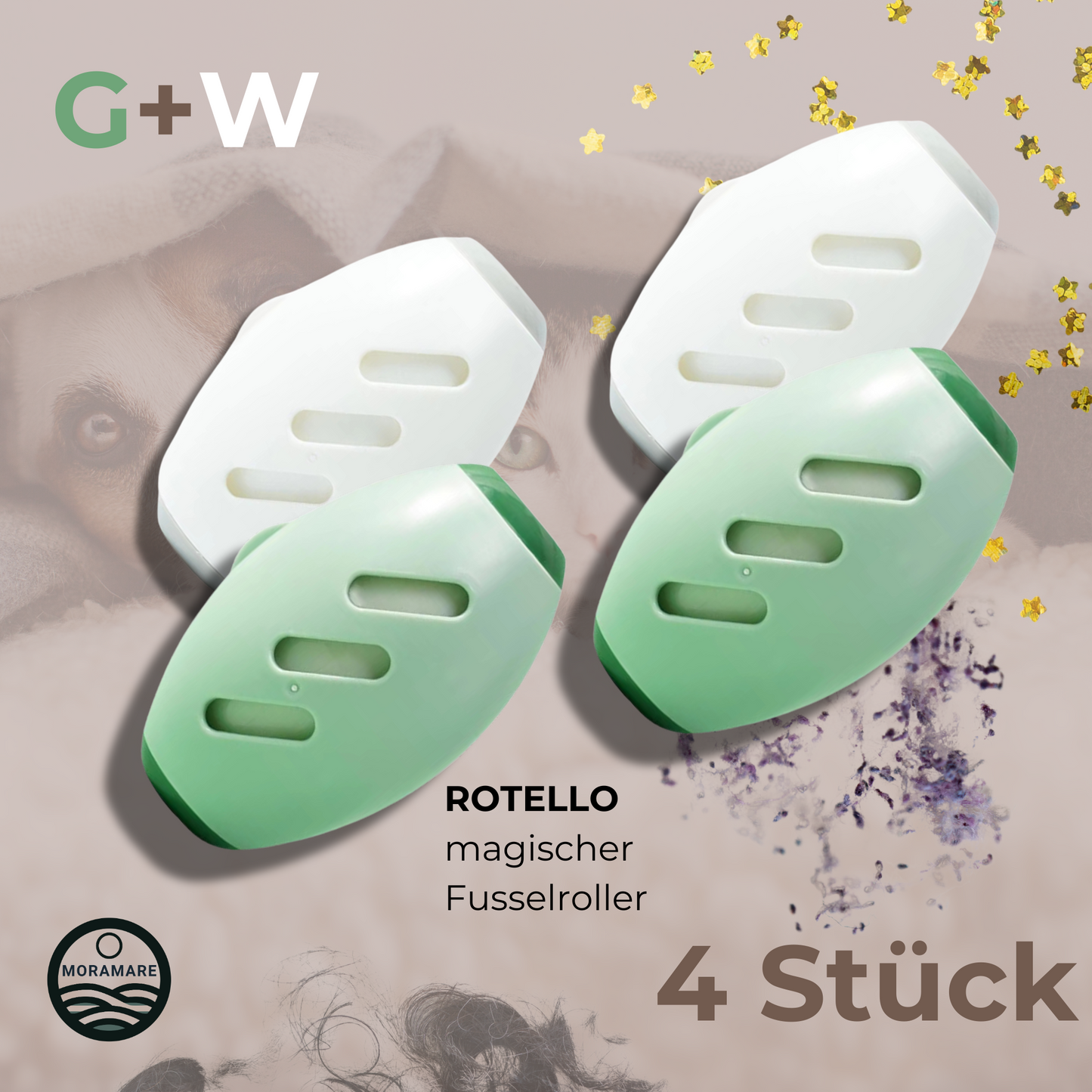 ROTELLO - Wiederverwendbarer Fusselroller